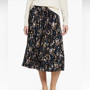 Pleated Midi Skirt - Halogen